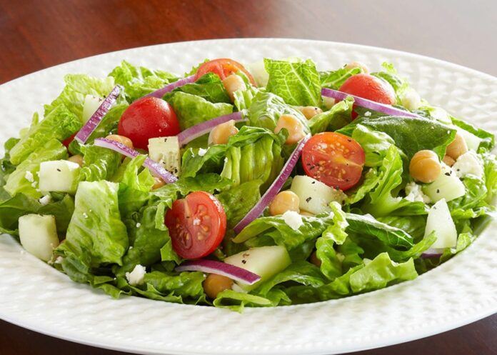 salad and salad dressing