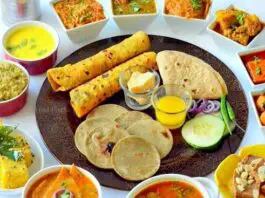 Gujarati food menu