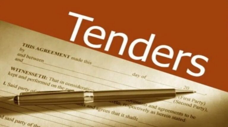 Procedure for inviting and processing tenders, negotiating and finalizing